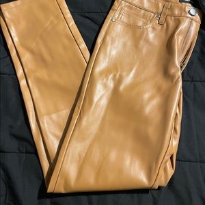 MEN’s FAUX LEATHER PANTS